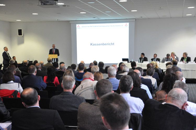 Der Mitsubishi-Händlerverband hatte nach Flörsheim geladen. (Foto: Wehner)