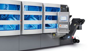 Die Mikron Multistep TX-200 erlaubt es, Werkzeuge in nur 0,9 Sekunden zu wechseln. (Ralf Graner, info@ralfgraner.de/Mikron)