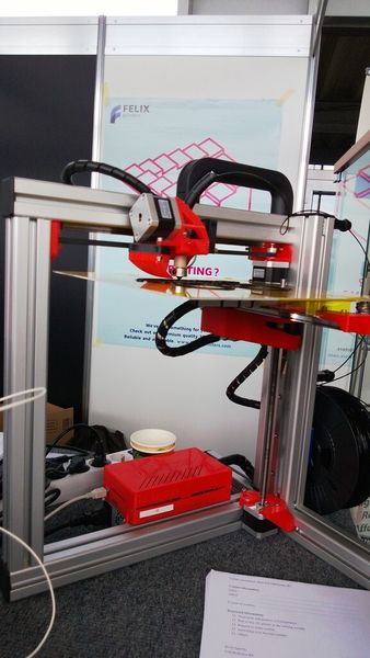 3D-Drucker der niederländischen Firma Felix Robotics. (Bild: D.Quitter, konstruktionspraxis)