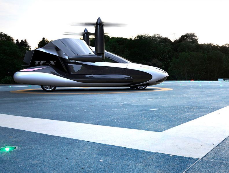 Marktreif soll das fliegende Auto 2019 sein. (Terrafugia)