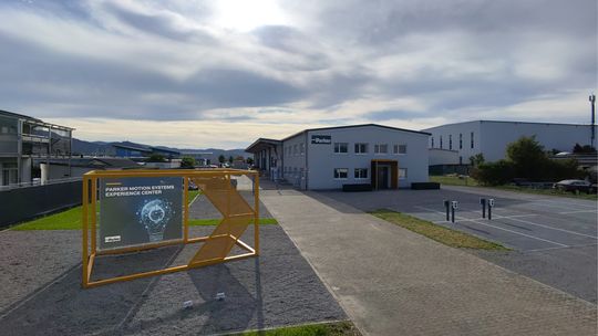 The new center is located near Parker's Offenbach facility, which houses Parker's Electric Motion and Pneumatic Europe division.(Source:  Parker Hannifin)