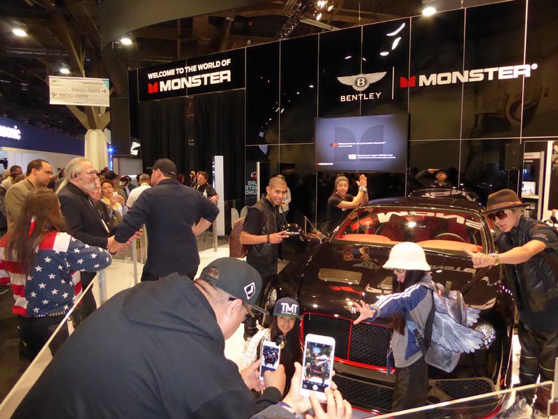 Auf den Bentley fahren alle ab. (Bild: IT-BUSINESS)