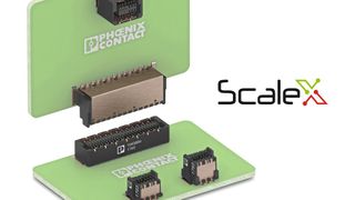 Bild 1: Die Board-to-Board-Steckverbinder FP 0,8 bieten eine vielseitige Anordnung und unterschiedliche Stapelhöhen.  (Bild: Phoenix Contact)