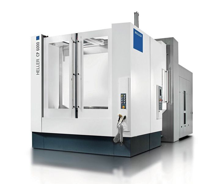 Die CP 6000 von Heller zur die Komplettbearbeitung inklusive hochproduktiver Drehfunktion. (Heller)