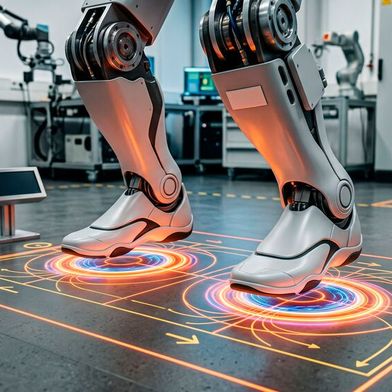 Wireless power supply: Position-tolerant inductive charging systems achieve high efficiencies and present an alternative to plug contacts or battery replacements. (Image:Gemini / AI-generated)