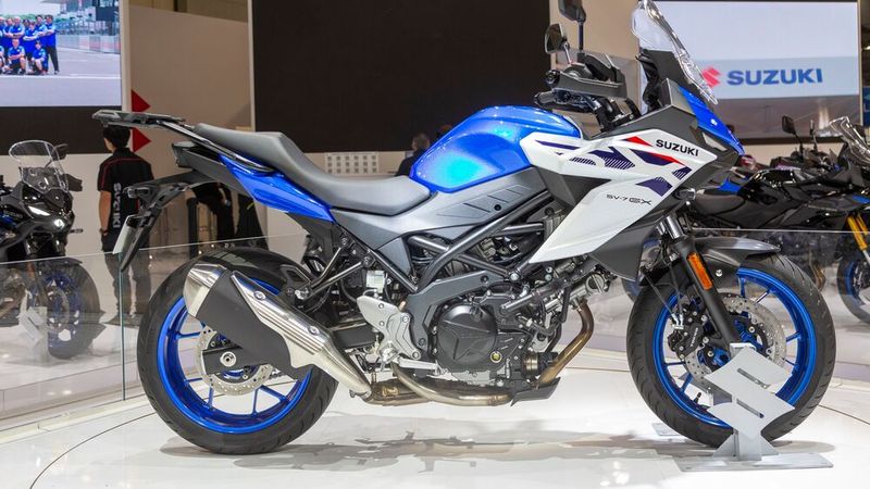 Suzuki hat den neuen Crossover-Tourer SV-7GT enthüllt. (Bild: EICMA)