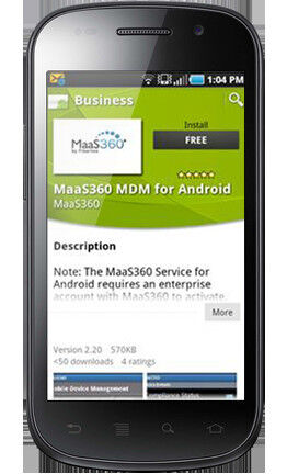 Fiberlink MaaS360 unterstützt u.a. Android und Apple iOS, aber auch Amazons Kindle Fire. (Bild: IBM/Fiberlink)