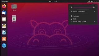 Ubuntu 21.04 trägt den Codenamen „Hirsute Hippo“ („bosrstiges Nilpferd“). (Bild: Canonical)