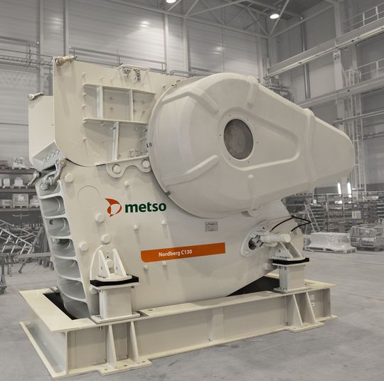Backenbrecher Nordberg C130(Bild:  Metso Minerals)