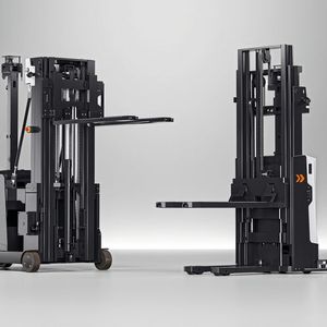 Le KMF 1500P-PS élargira en 2027 la famille de chariots élévateurs autonomes de KUKA.(Source :  KUKA)