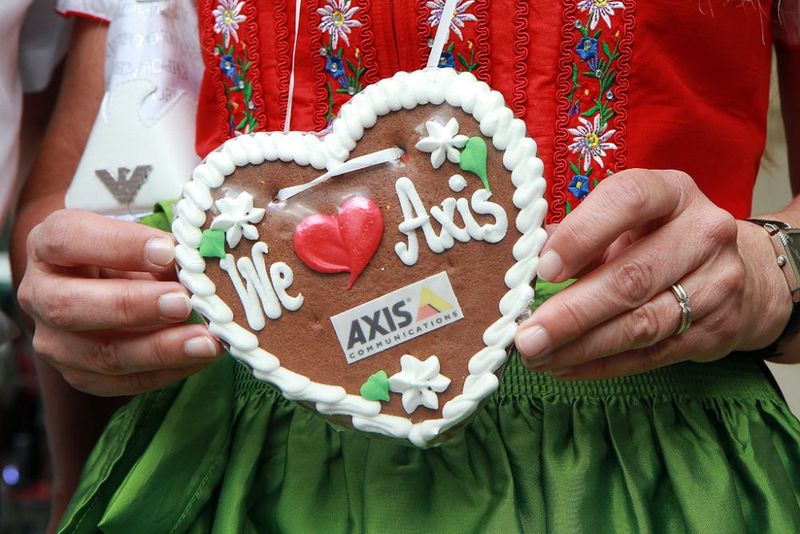 Liebesbekundung auf Bayerisch in Gestalt eines Lebkuchenherzens. (Bild: Axis)