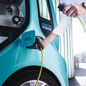 „Micromax“ ist ein vollelektrisch angetriebenes Fahrzeug powered by Linde Material Handling.