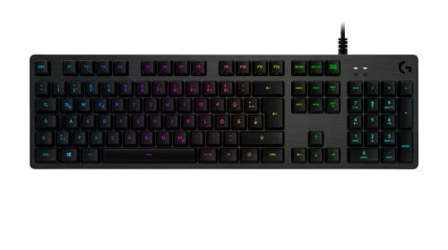 Das Gaming-Keyboard Logitech G512 ist mit drei unterschiedlichen Arten von mechanischen Tastaturschaltern erhältlich: Tactile, Linear und GX Blue mit hörbarem Klick. (Logitech)