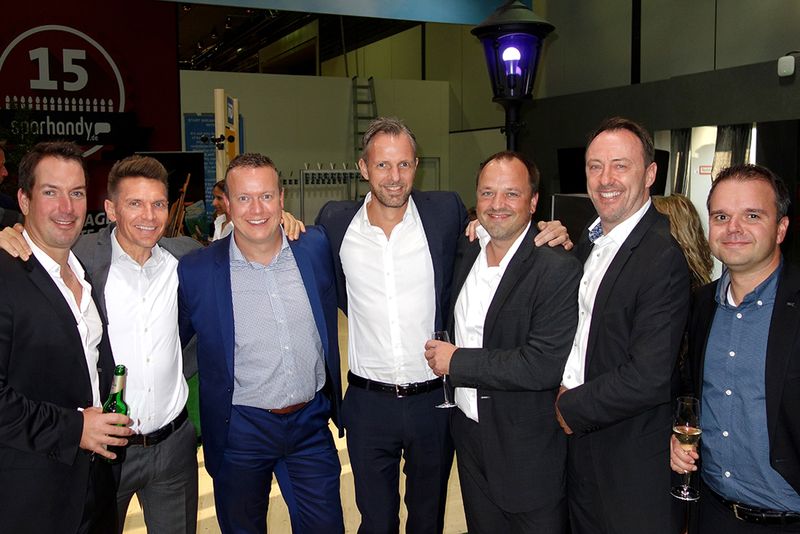 (v. l.) Oliver Kau, S&K, Stefan Mandl, WD, Ralf Schweitzer, GSD, Björn Siewert, S&K, Sven Buchheim, bluechip, Tom Knicker, Wortmann, und Melchior Franke, Schenker Technology (Bild: IT-BUSINESS)