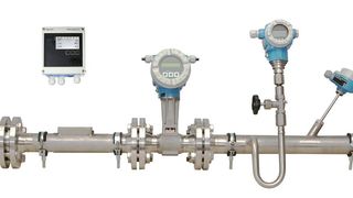 Die Komplett-Messstrecke für die hochgenaue Dampfabrechnung besteht aus den Komponenten Prowirl (Durchfluss), Cerabar (Druck) und Omnigrad (Temperatur), zusätzlich kann noch der Wärmezähler RH33 eingesetzt werden.  (Bild: Endress+Hauser)