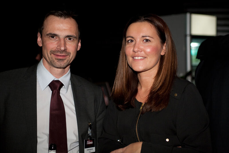 Torsten Belverato (b.com) und Aline Gauthier (Samsung) (Archiv: Vogel Business Media)