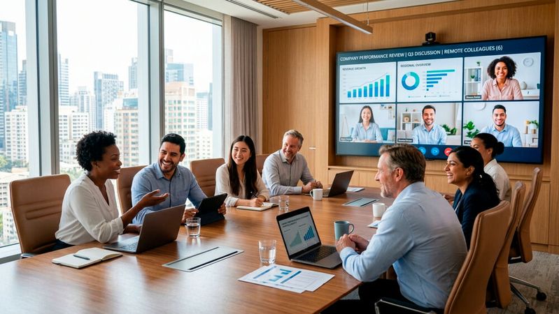 Auch wenn vertrauliche Dokumente sicher gespeichert sind, muss ihre Besprechung in Videokonferenzen geschützt werden.(Bild: ©  Antoni - stock.adobe.com / KI-generiert)