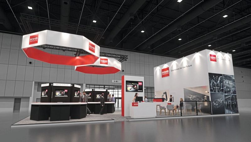 Rohm zeigt auf der PCIM Europe 2026 neue SiC- und GaN-basierte Leistungshalbleiterlösungen für Elektromobilität, industrielle Stromversorgungen und Energieinfrastrukturen. Im Fokus stehen Anwendungen wie Traktionsumrichter, Bordladegeräte, KI-Server sowie leistungsfähige Stromwandlungs- und Modulkonzepte zur Steigerung von Effizienz und Leistungsdichte. (Bild: ROHM)