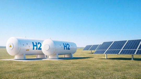 Eine Analyse des Energiewirtschaftliches Institut an der Universität zu Köln zeigt, dass der Hochlauf der Elektrolysekapazitäten langsamer voranschreitet als geplant und das Ziel von 10 GW bis 2030 voraussichtlich verfehlt wird.(Bild:  KI-generiert)