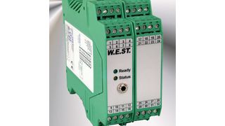 Das Elektronikmodul wurde zur Steuerung von maximal 30 hydraulischen Achsen im Gleichlauf entwickelt.  Bild: W. E. St. Elektronik (Archiv: Vogel Business Media)