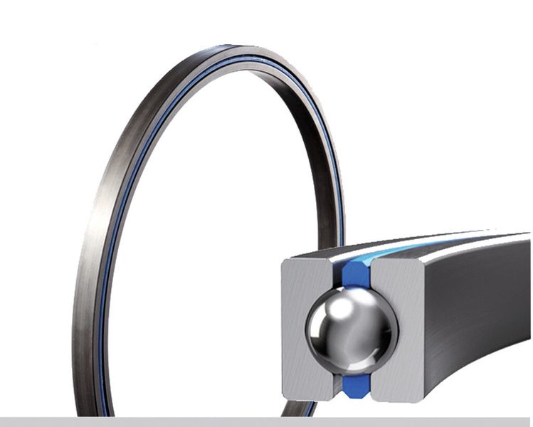 Mit dem LEG 8 hat Franke ein neues Lagerelement entwickelt, das sich auf dem Markt der Dünnringlager als interessante Alternative etablieren könnte. (Bild: Franke)