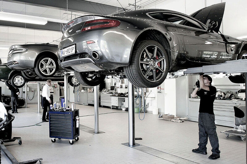 Auch in München ist die Emil-Frey-Gruppe Deutschland mit Aston Martin aktiv, im Vertrieb wie auch im Service. (Herbert Piel)
