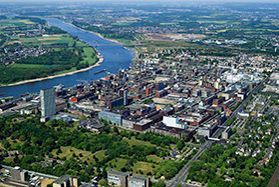 Firmenstammsitz der ehemaligen Bayer Material Science ist und bleibt Leverkusen bei Köln. (Bild: Covestro)