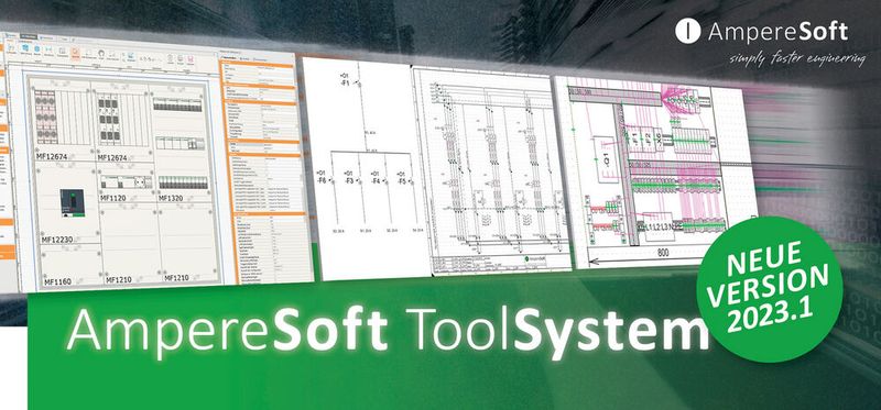 Die neue Version 2023.1 des Amperesoft Tool-Systems ist ab sofort erhältlich.