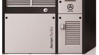 Das Turbogebläse AT Turbo Generation 5 von Aerzen ist in elf Baugrößen erhältlich und eignet sich für hohe Ansaugvolumenströme von 4000 bis 13 200 Kubikmeter pro Stunde. (Bild: Aerzener Maschinenfabrik)