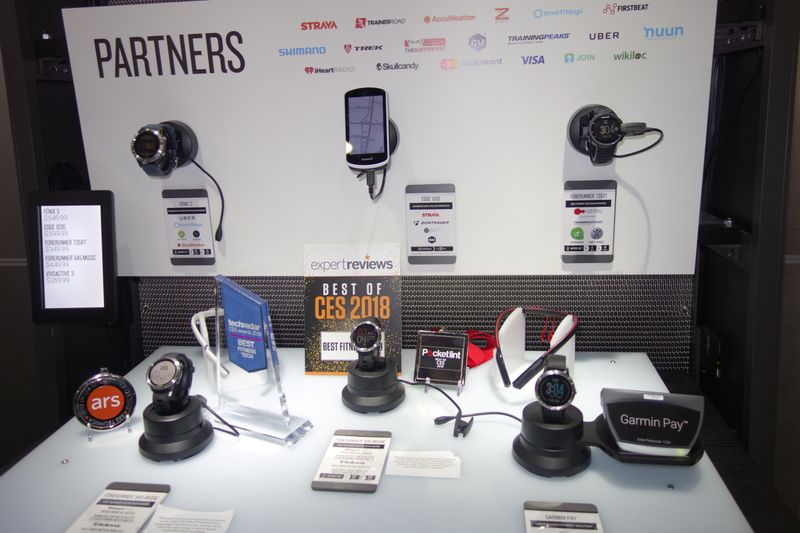 Garmin bekam den techradar CES Award 2018 für 