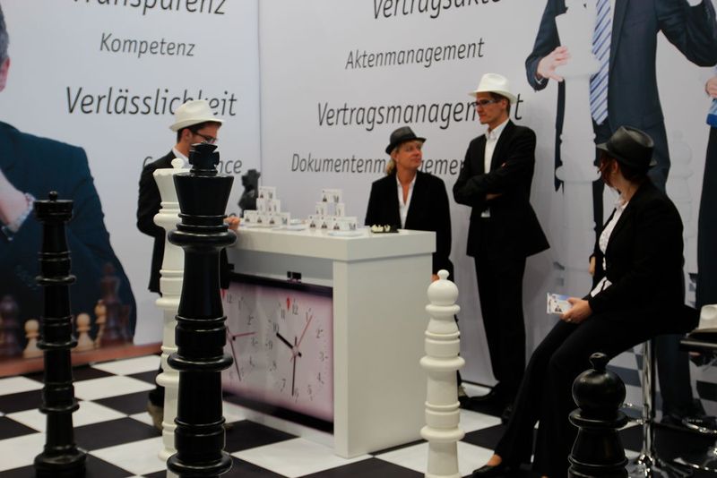 Impressionen der  IT & Business 2015. Die Fachmesse für digitale Prozesse und Lösungen läuft noch bis zum 1. Oktober (Bild: Horn)