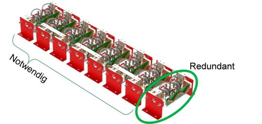 Bild 3: Bidirektionale Anordnung für den Einsatz an 30 kV.(Bild:  Dr. Martin Schulz, Littelfuse Europe GmbH)