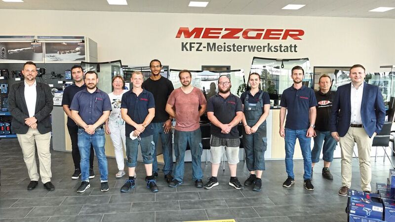Mit vielen guten Ideen und Service selbst in vermeintlichen Nischen punktet das Mezger-Team in Schweinfurt bei den Kunden. Und das bereits seit 75 Jahren.