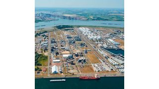 Die neue Anlage für pyrogene Kieselsäure am Standort von Evonik in Antwerpen ist gestartet. (Evonik)