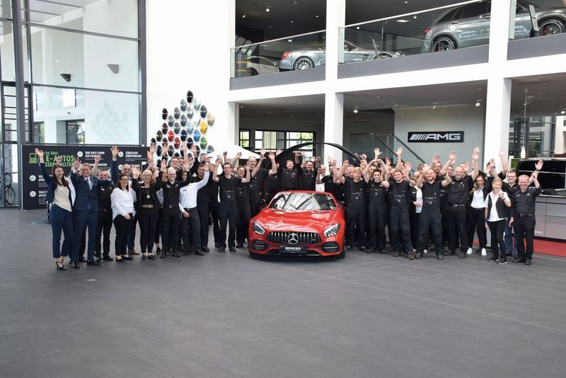 Der gute Teamgeist ist Teil des Erfolgsrezeptes bei Beresa in Münster. (Rosenow/»kfz-betrieb«)