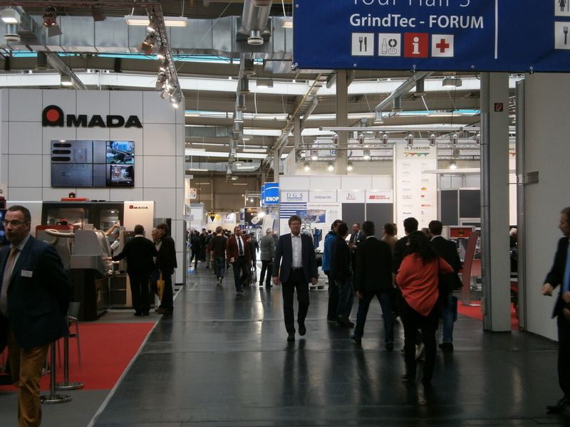 Impressionen von der Grindtec 2014...der bisher erfolgreichsten, die es je gegeben hat, wie der Veranstalter berichtet. (Bild: Königsreuther)