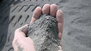 Engineered sand from Luck Stone’s Goose Creek operation. (Picture: Metso Minerals)