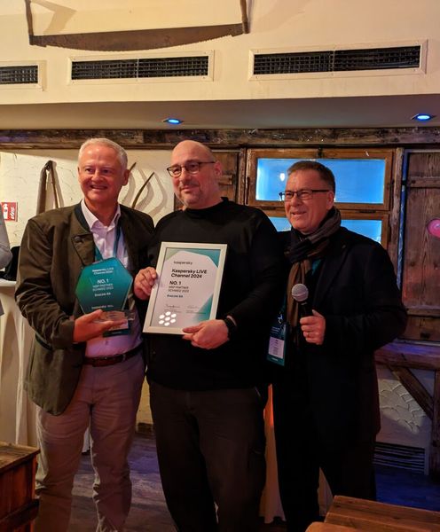 Kaspersky Channel Partner Award: MSP Partner Schweiz 2023 EvoLink  (Bild: Kaspersky)