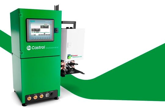 Smart Coolant ist die intelligente Lösung für automatisiertes Kühlschmierstoffmanagement mit Echtzeitüberwachung.(Bild:  Castrol)