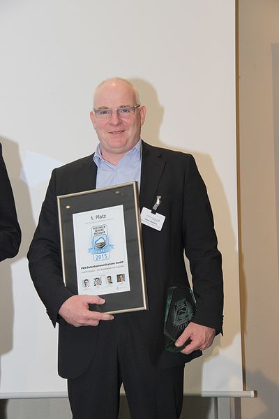 …und krönte den Gewinner: Heiko Weidlich, PKN Datenkommunikation GmbH. (Bild: Vogel IT-Akademie)