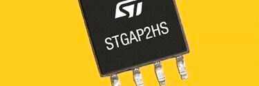 STMicroelectronics’ STGAP2HS high-voltage gate driver unveiled in November. STMicroelectronics’ STGAP2HS high-voltage gate driver unveiled in November.