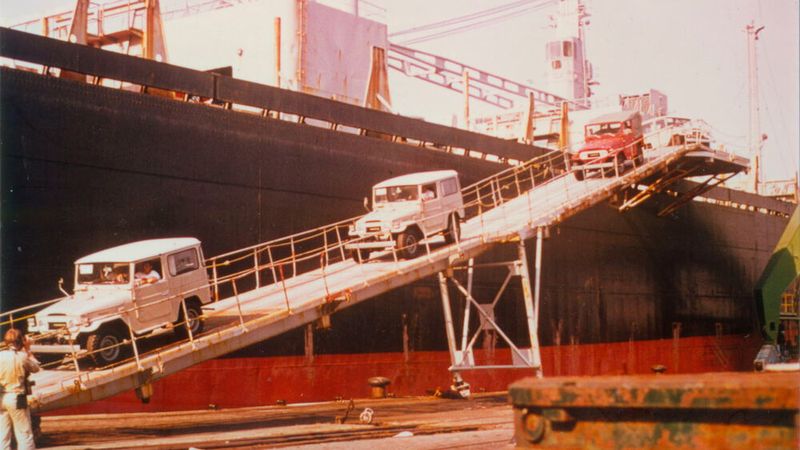 1976 kommt der Toyota Land Cruiser nach Deutschland. (Bild: Toyota)