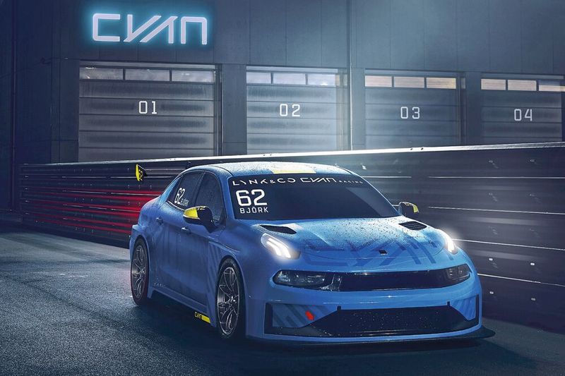 Noch gibt es vom neue WTRC-Rennwagen von Lynk & Co nur Computer-Bilder. Doch ab Frühjahr 2019 will der chinesische Hersteller in der Rennserie mitmischen. (Bild: Lynk & Co)