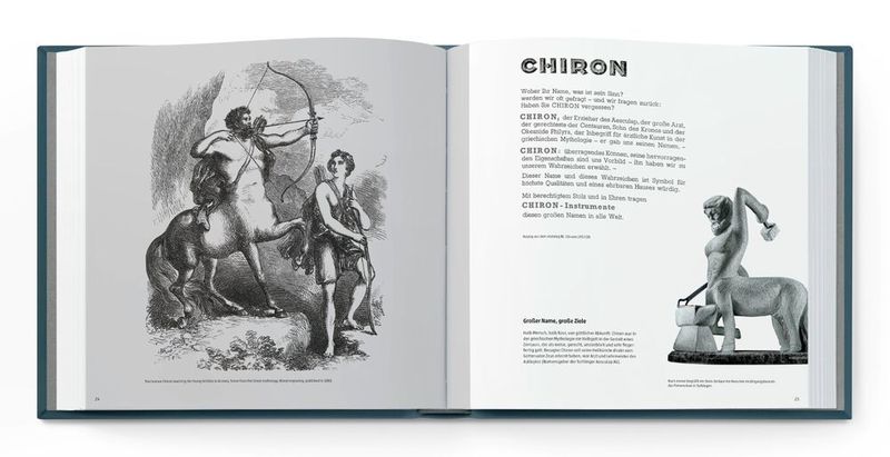 Der Namensgeber: Chiron, der Erzieher von Aesculab – ein großer Name, der große Ziele erahnen lässt und als Symbol für Qualität steht, erklärt die Chiron Group zu den Hintergründen des Unternehmensnamens. (Chiron)