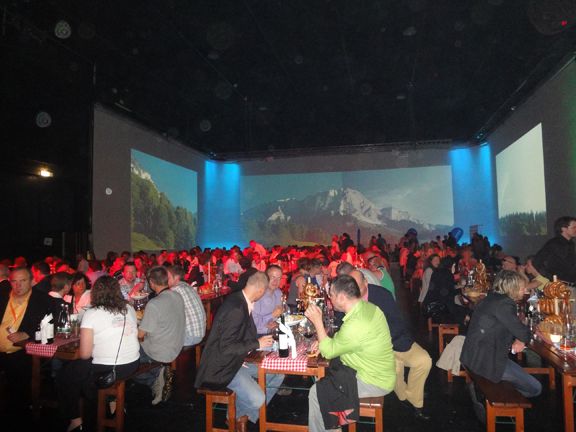 Die Bergwelt war urgemütlich. (Archiv: Vogel Business Media)