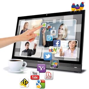 Zum 25-jährigen Firmenjubiläum präsentiert Viewsonic drei interessante Produkte, darunter ein so genanntes Smart-Display mit 22 Zoll Diagonale und Android-Betriebssystem.