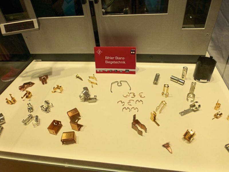 Imperssionen vom Messerundgang der Stanztec 2018 in Pforzheim. (Vogel/Finus)