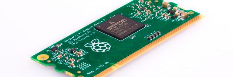 Compute Module 3: Leistungsfähiger Industrie-Raspberry-Pi im SODIMM-Format