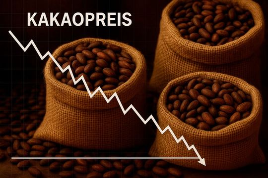 Discounter und Supermärkte senken die Preise ihrer Eigenmarken-Schokolade um bis zu 10 Cent pro Tafel.(Bild:  GPT Image Editor / KI-generiert)