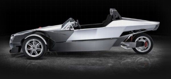 Der Torq Roadster: das elektrisch angetriebene Trike mit 300 kW könnte in einem Batman-Film mitspielen (Epic Electric Vehicles)